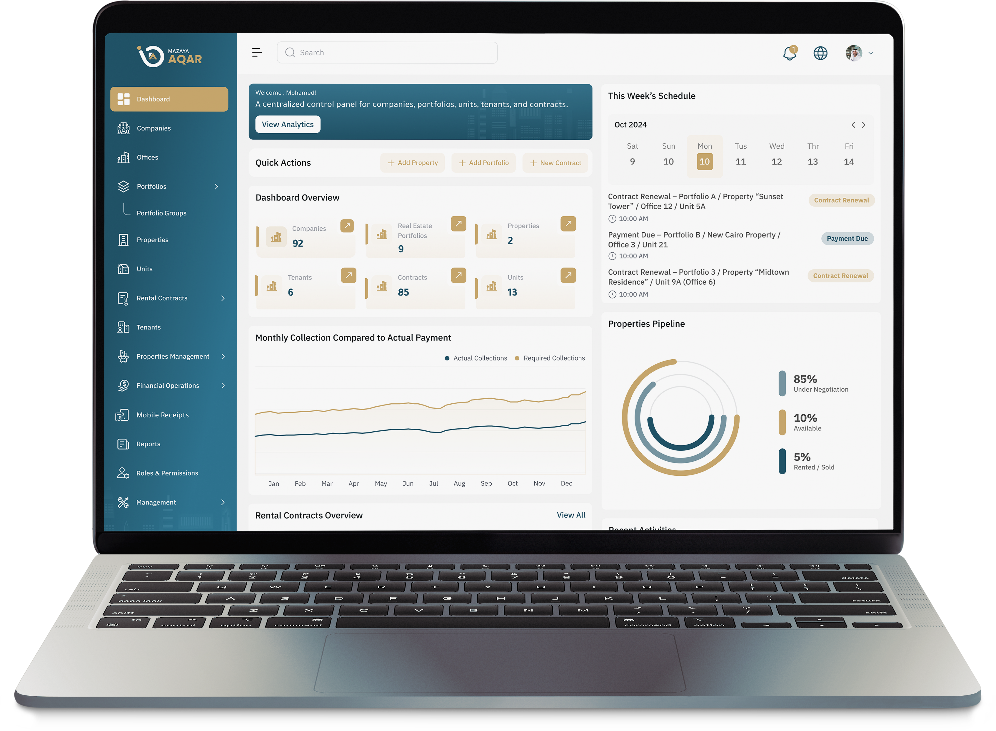 Aqar Management System